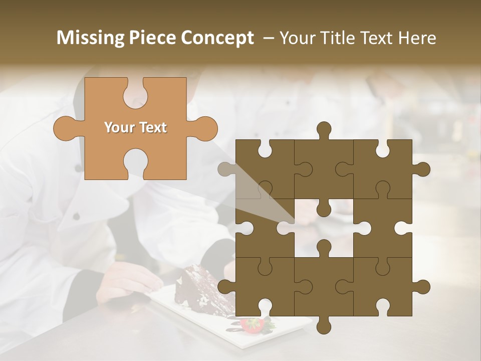 Chef Dish Sweet PowerPoint Template