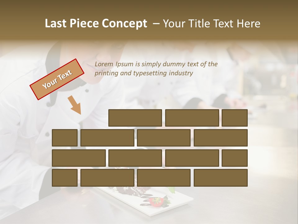 Chef Dish Sweet PowerPoint Template