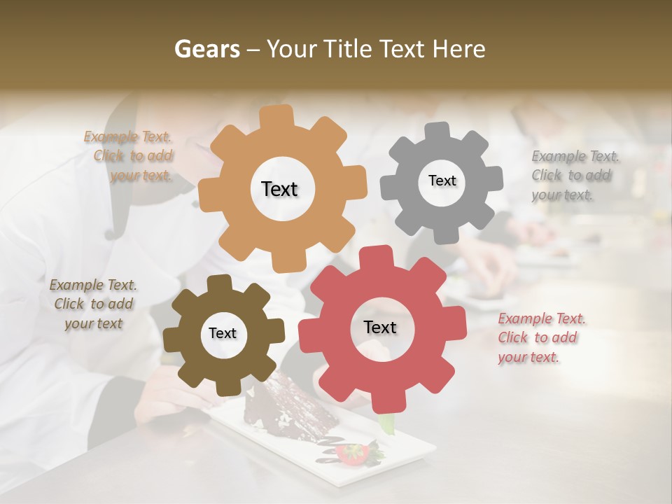 Chef Dish Sweet PowerPoint Template