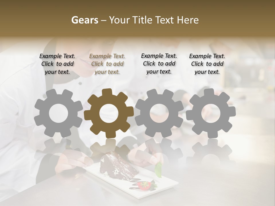 Chef Dish Sweet PowerPoint Template