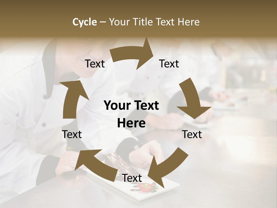 Chef Dish Sweet PowerPoint Template