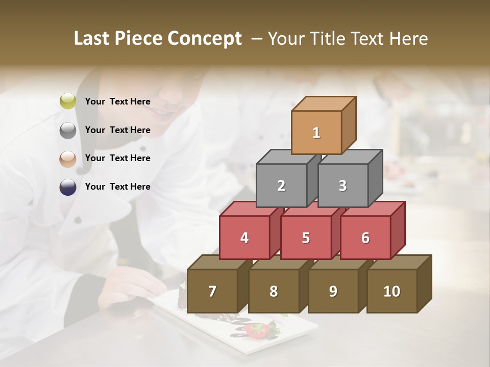 Chef Dish Sweet PowerPoint Template