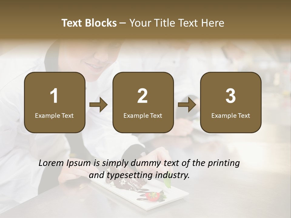 Chef Dish Sweet PowerPoint Template