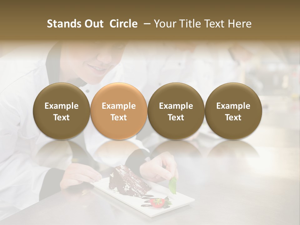 Chef Dish Sweet PowerPoint Template