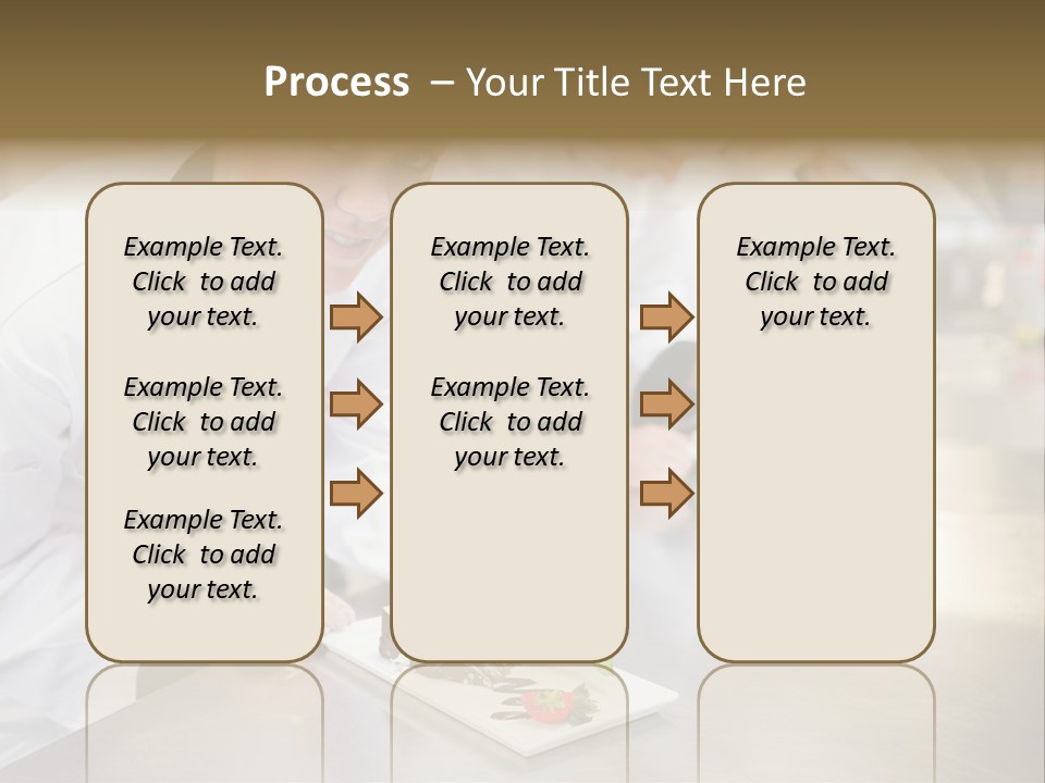 Chef Dish Sweet PowerPoint Template