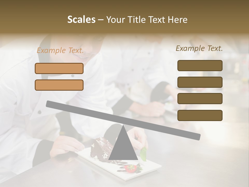 Chef Dish Sweet PowerPoint Template