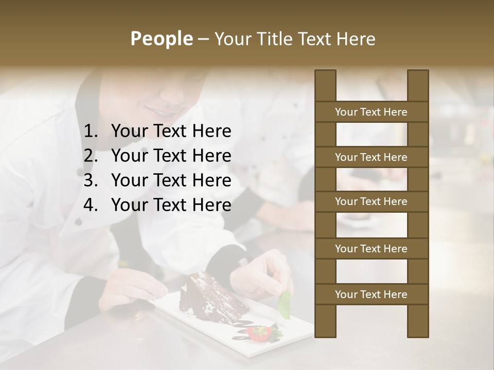 Chef Dish Sweet PowerPoint Template