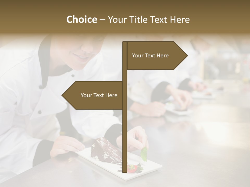 Chef Dish Sweet PowerPoint Template