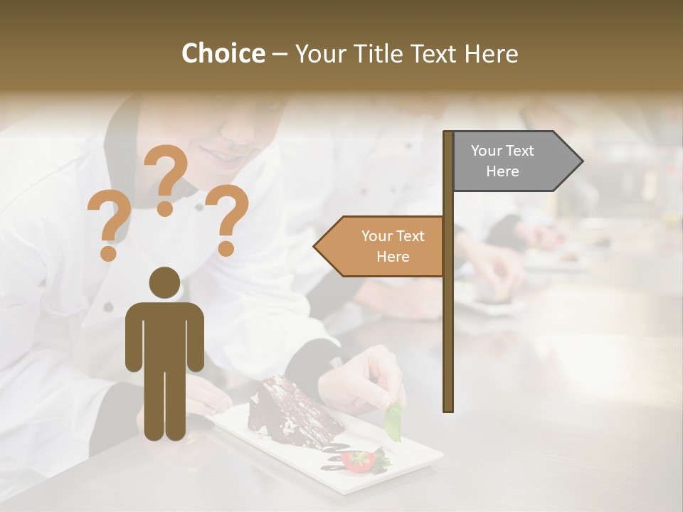 Chef Dish Sweet PowerPoint Template