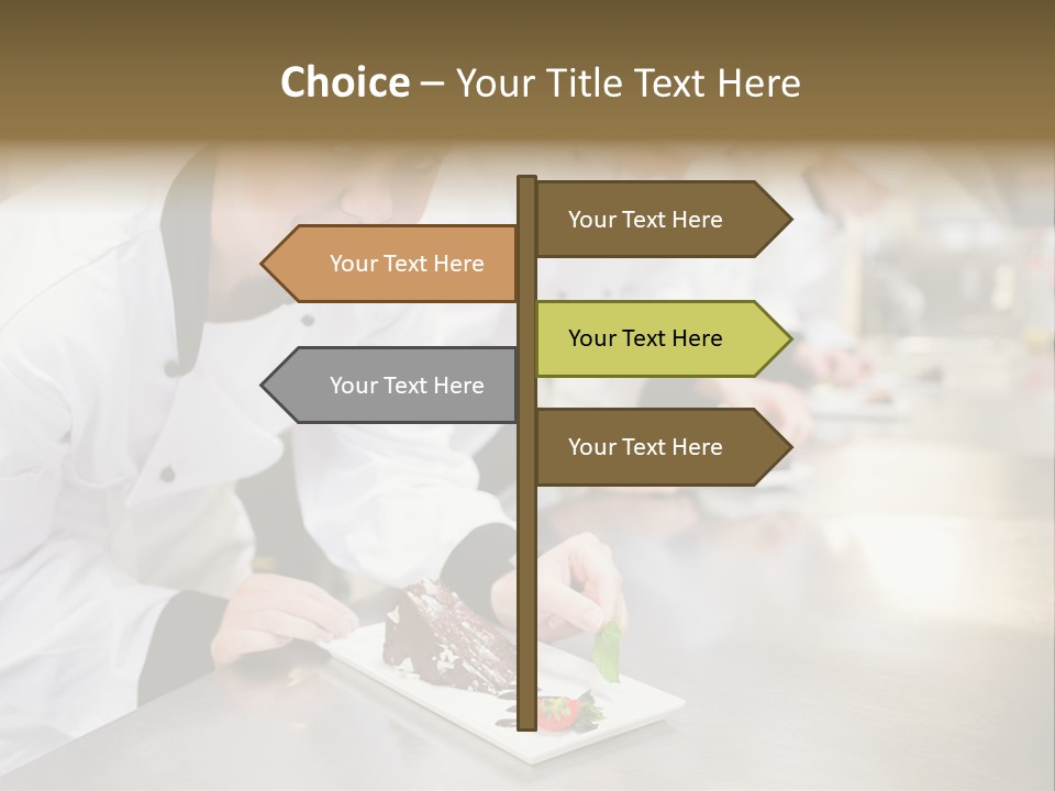 Chef Dish Sweet PowerPoint Template