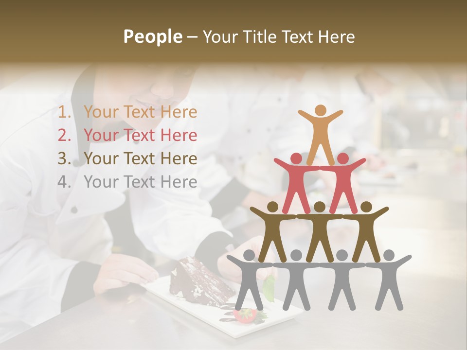 Chef Dish Sweet PowerPoint Template
