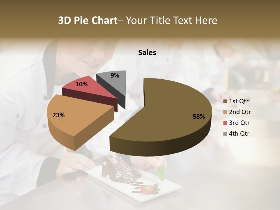 Chef Dish Sweet PowerPoint Template