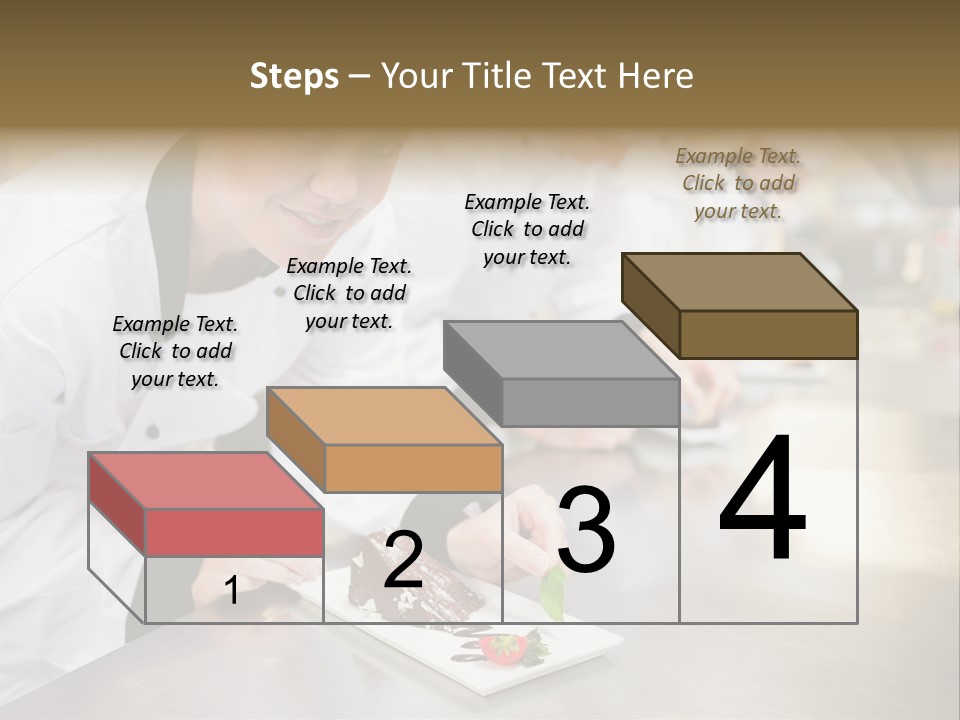 Chef Dish Sweet PowerPoint Template