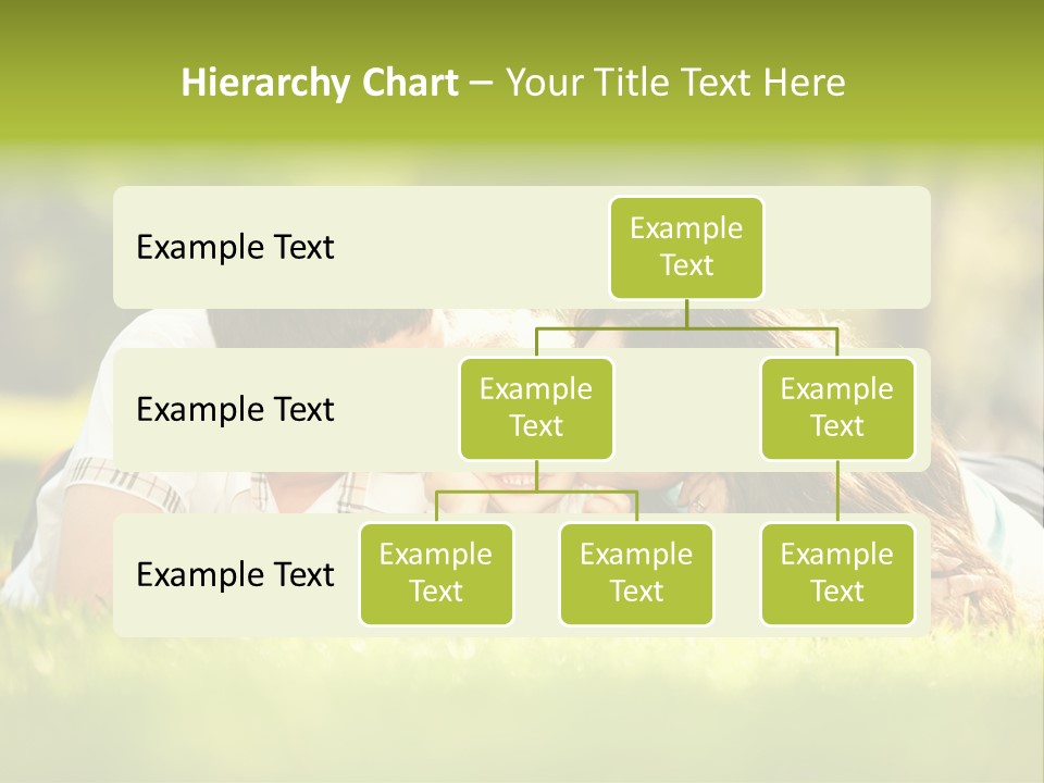 Child Green Man PowerPoint Template