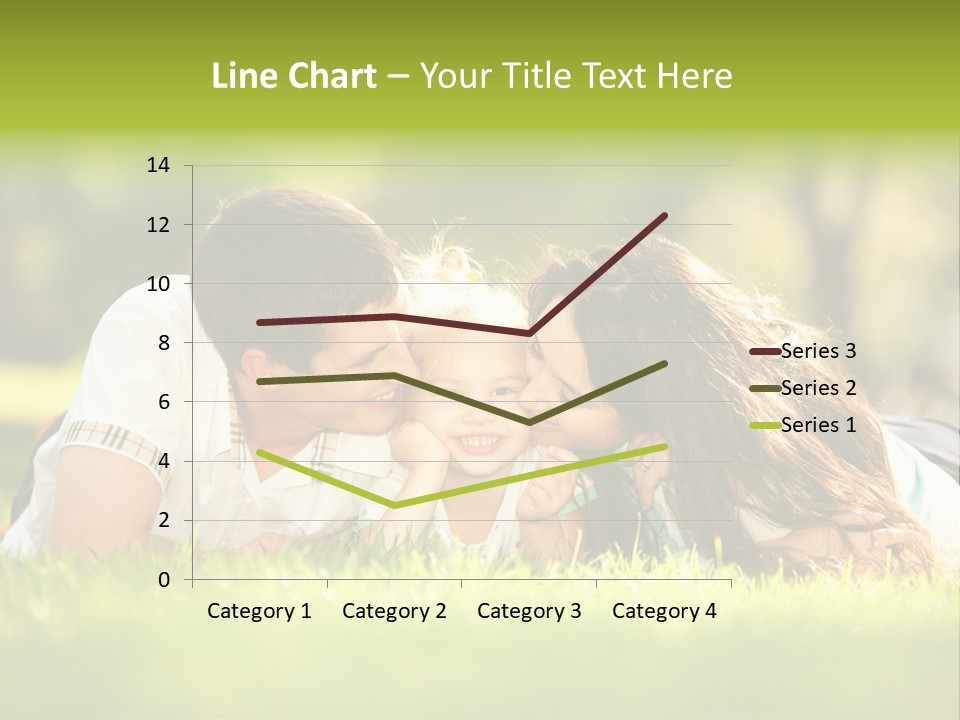 Child Green Man PowerPoint Template