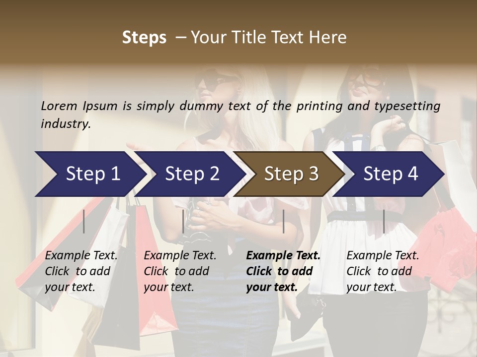 Two Clothing Buy PowerPoint Template