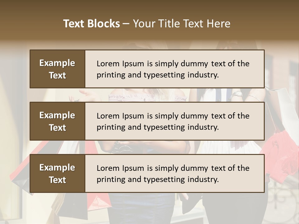 Two Clothing Buy PowerPoint Template