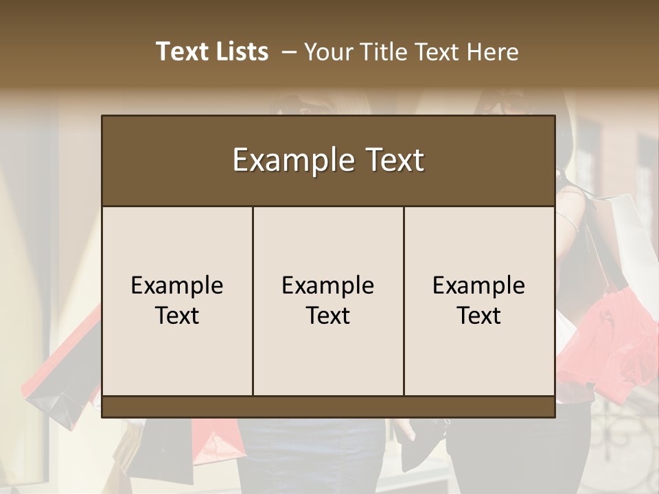 Two Clothing Buy PowerPoint Template