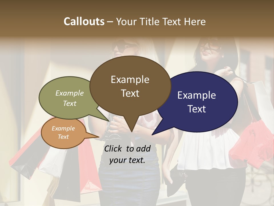 Two Clothing Buy PowerPoint Template