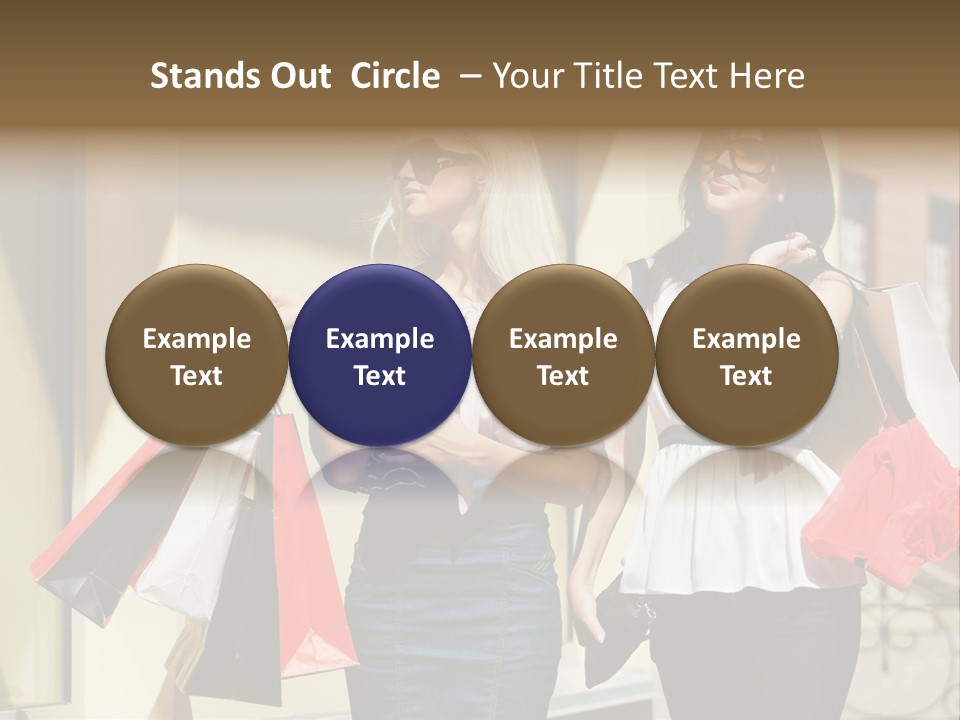 Two Clothing Buy PowerPoint Template