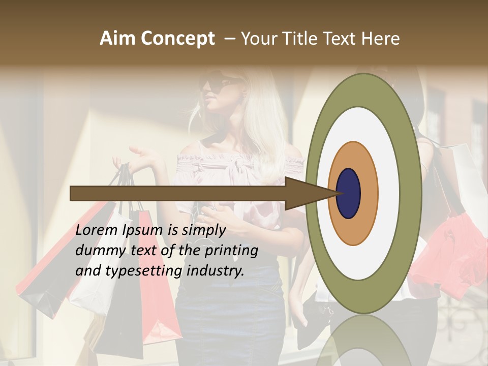 Two Clothing Buy PowerPoint Template