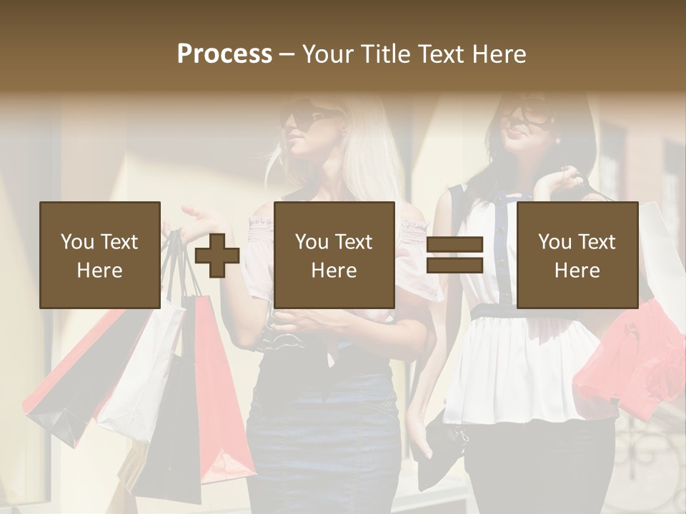 Two Clothing Buy PowerPoint Template