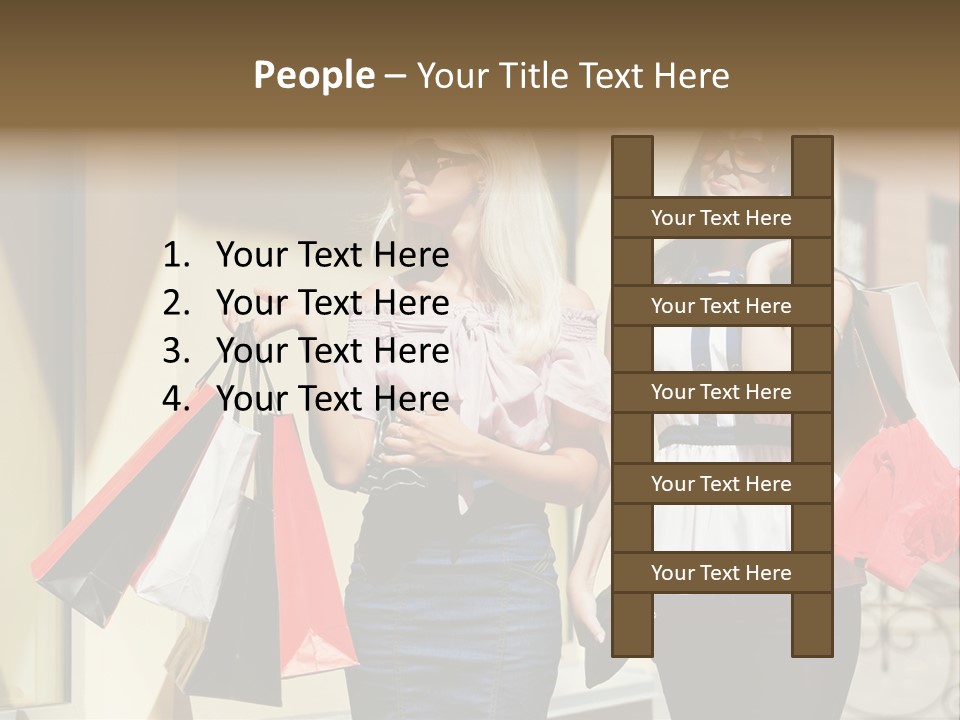 Two Clothing Buy PowerPoint Template