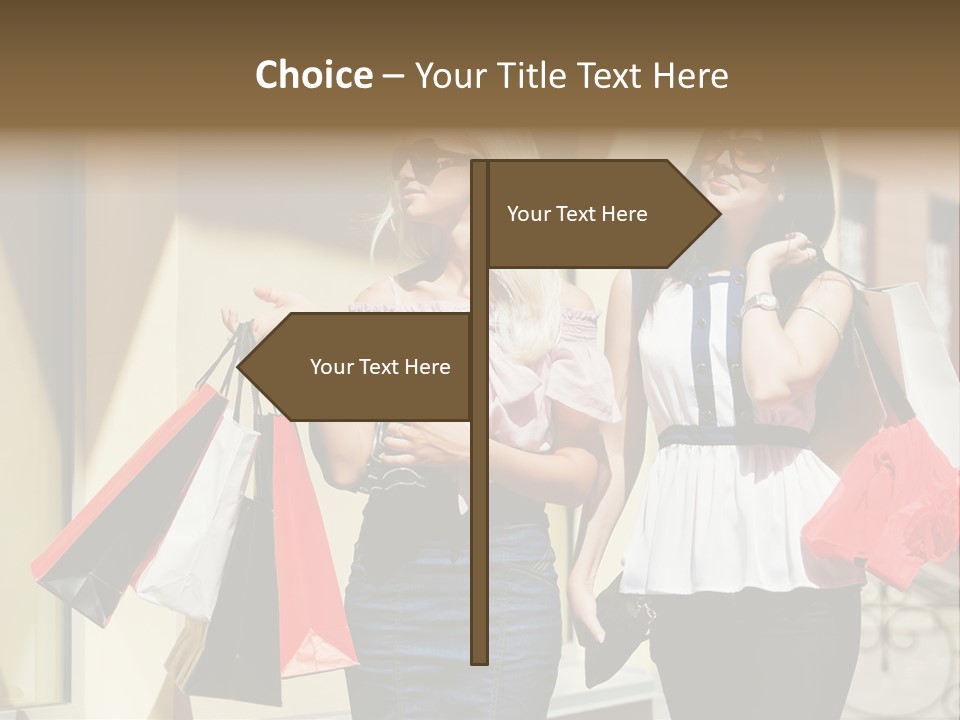 Two Clothing Buy PowerPoint Template