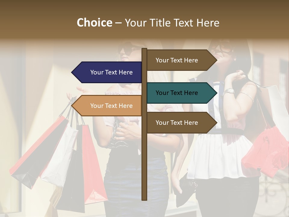 Two Clothing Buy PowerPoint Template