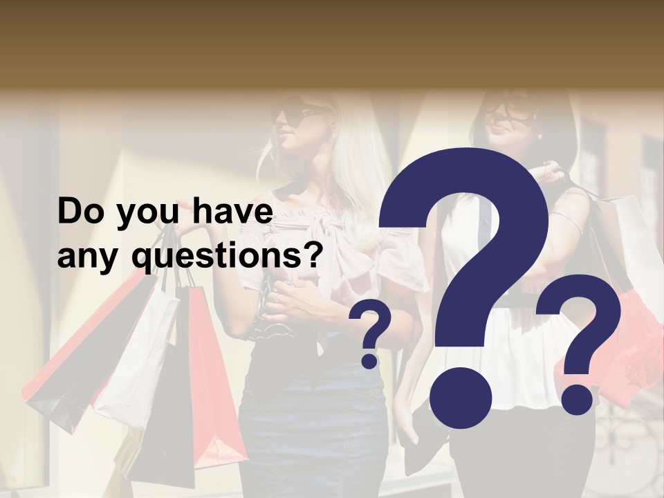 Two Clothing Buy PowerPoint Template