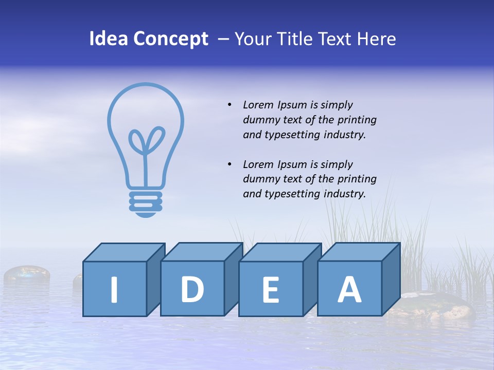 Grey Therapy Natural PowerPoint Template