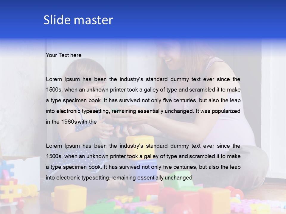 Erector Enjoyment Meccano Set PowerPoint Template