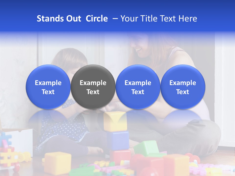 Erector Enjoyment Meccano Set PowerPoint Template