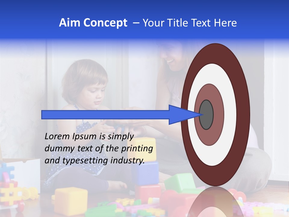 Erector Enjoyment Meccano Set PowerPoint Template