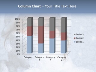 Snow Female Cute PowerPoint Template