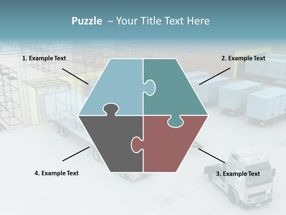Project Shipment Design PowerPoint Template