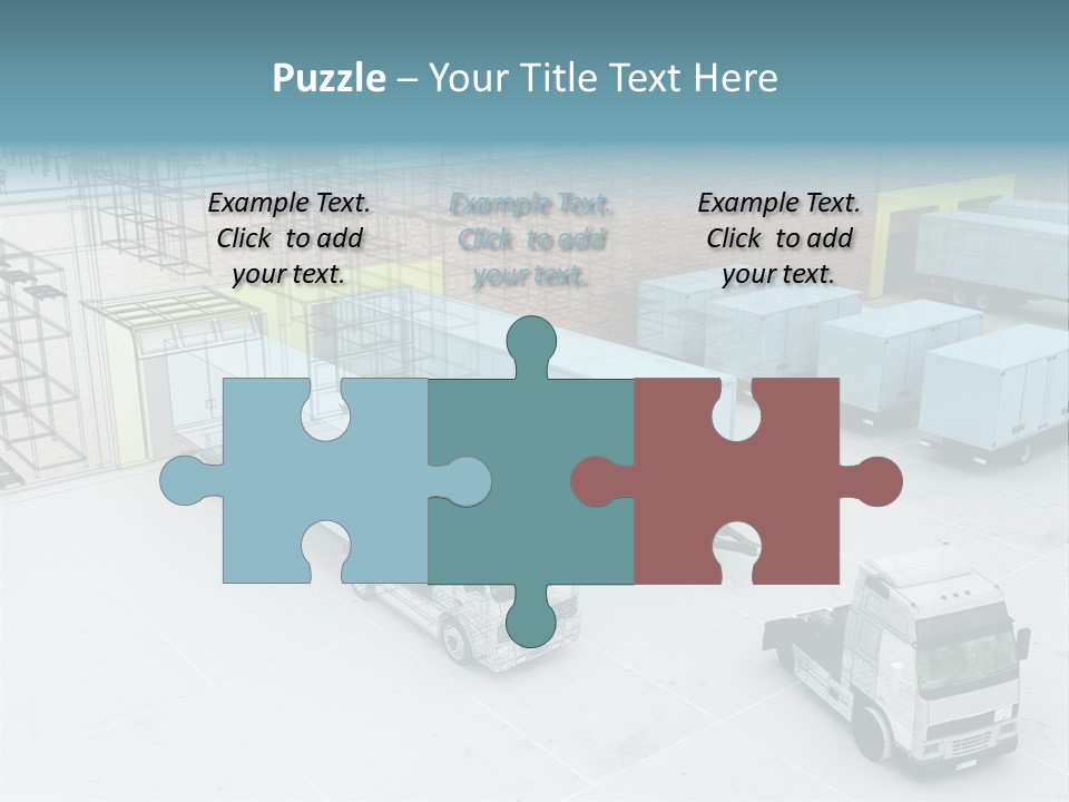 Project Shipment Design PowerPoint Template