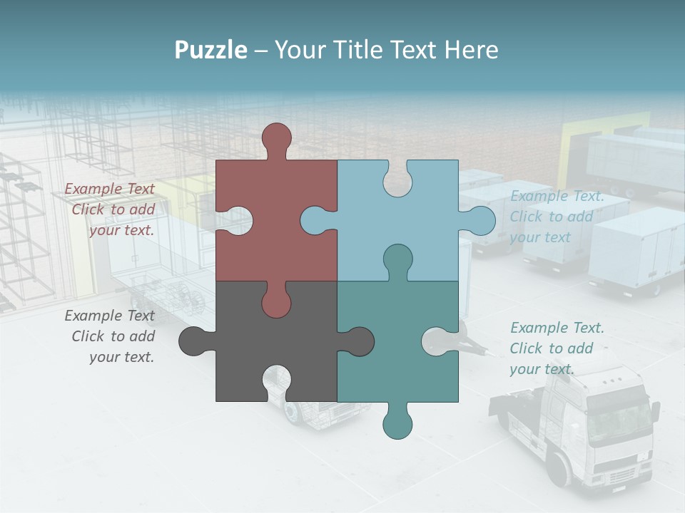 Project Shipment Design PowerPoint Template