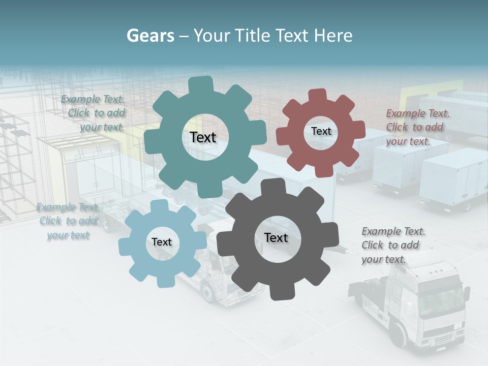Project Shipment Design PowerPoint Template