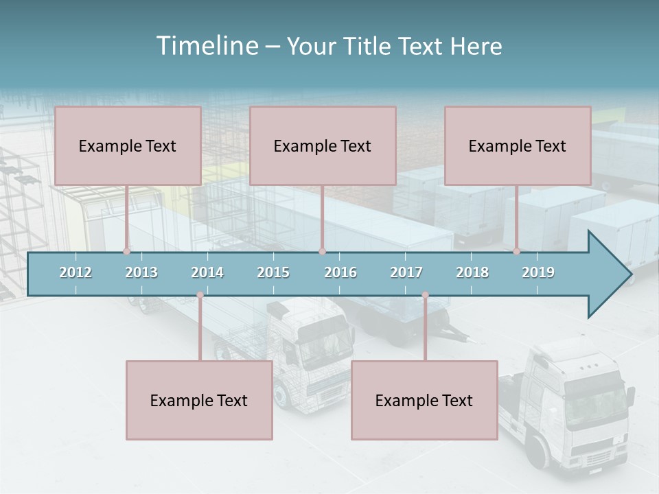 Project Shipment Design PowerPoint Template