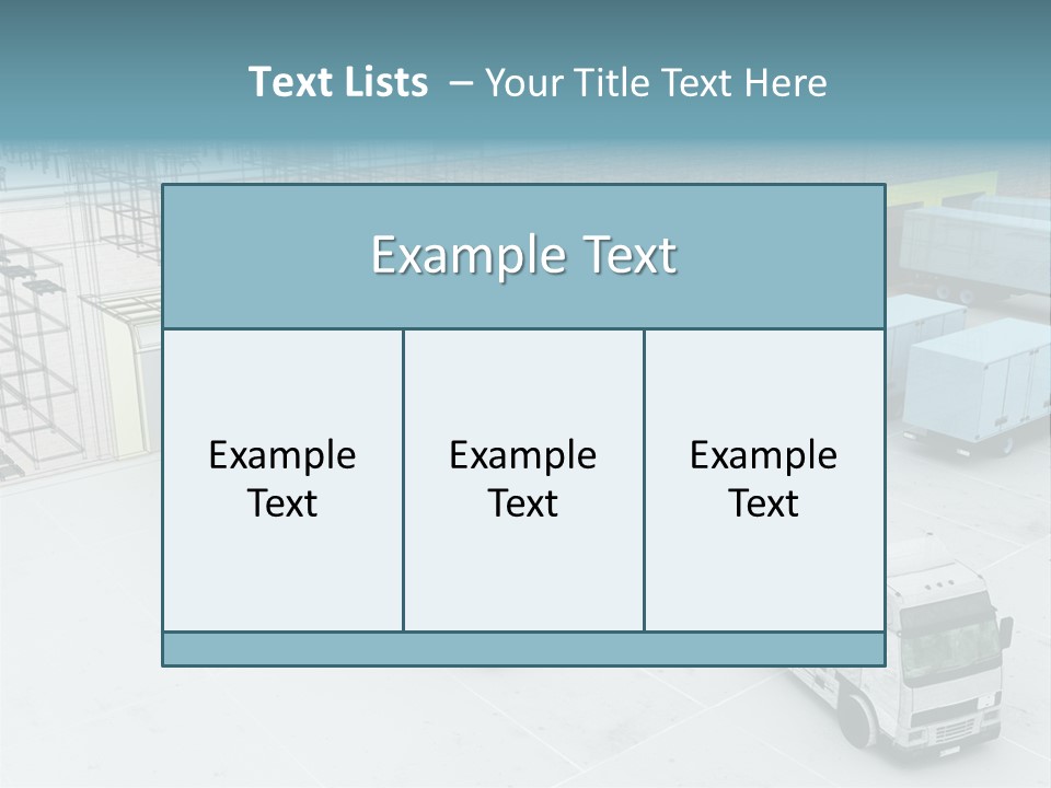 Project Shipment Design PowerPoint Template