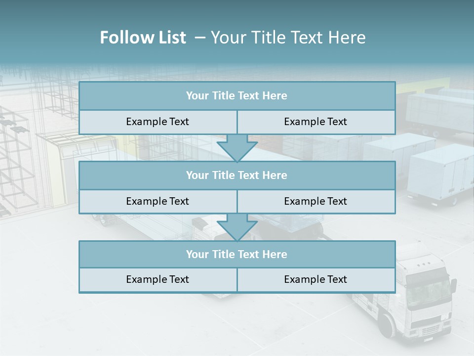 Project Shipment Design PowerPoint Template