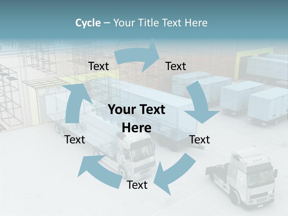 Project Shipment Design PowerPoint Template