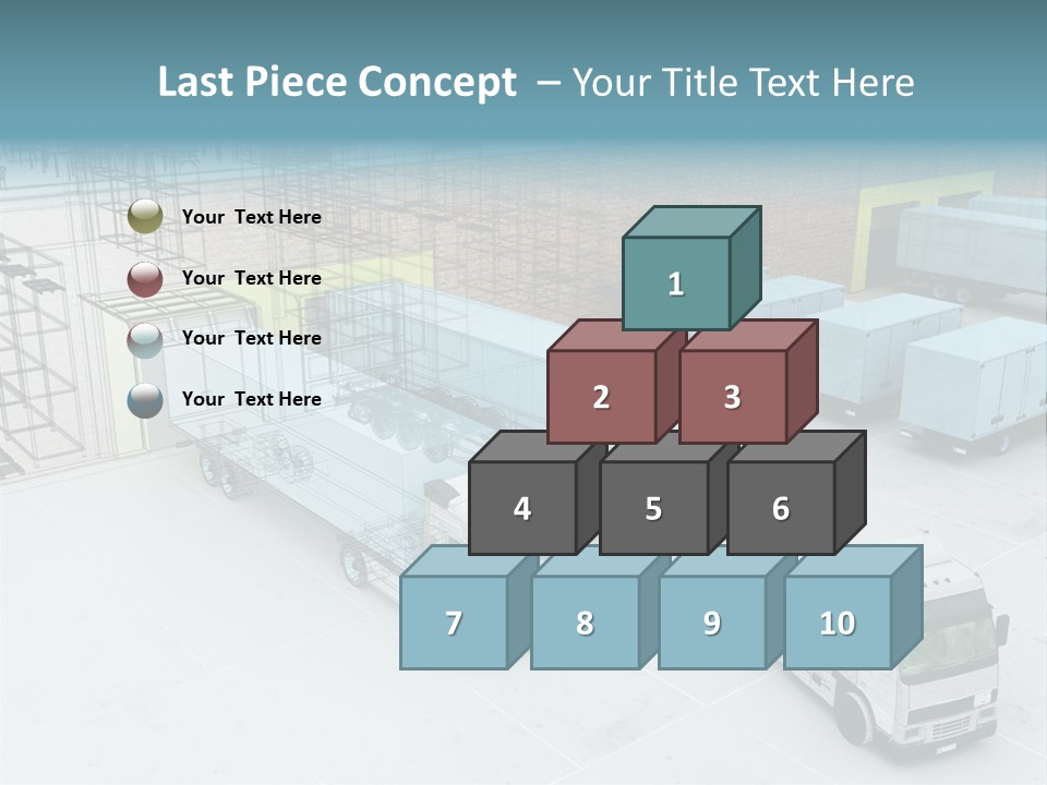 Project Shipment Design PowerPoint Template