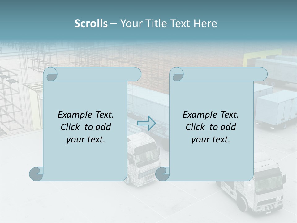 Project Shipment Design PowerPoint Template