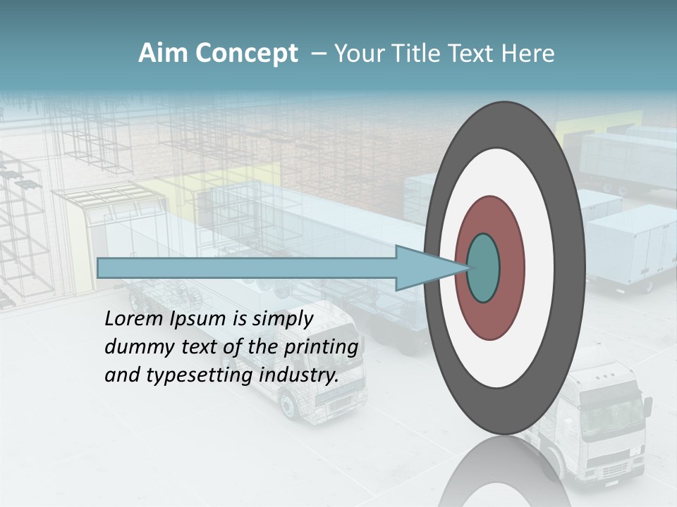 Project Shipment Design PowerPoint Template