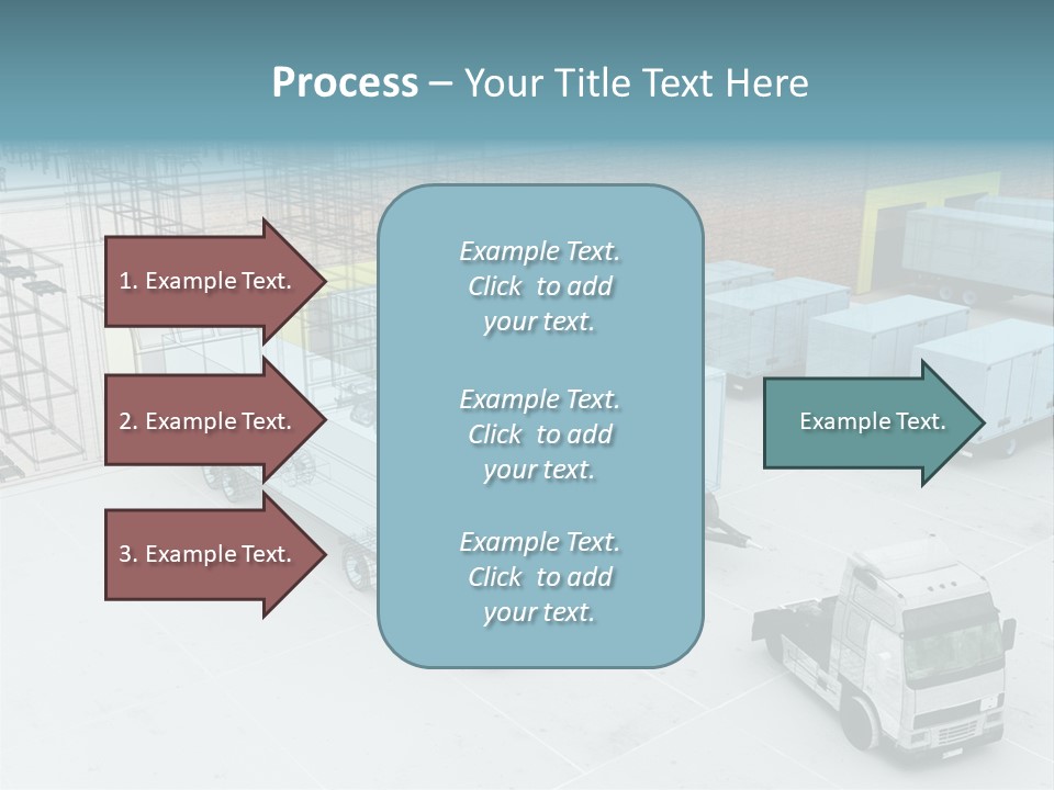 Project Shipment Design PowerPoint Template