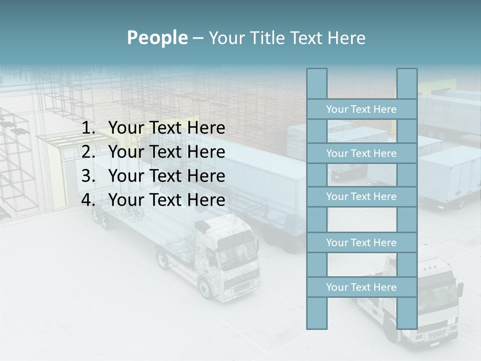 Project Shipment Design PowerPoint Template
