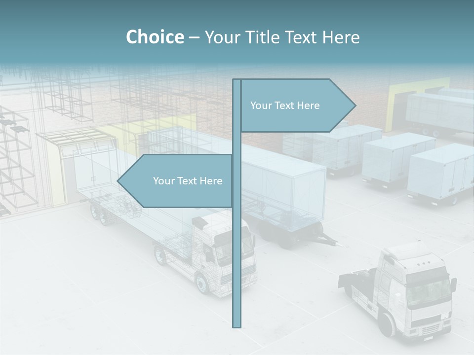 Project Shipment Design PowerPoint Template