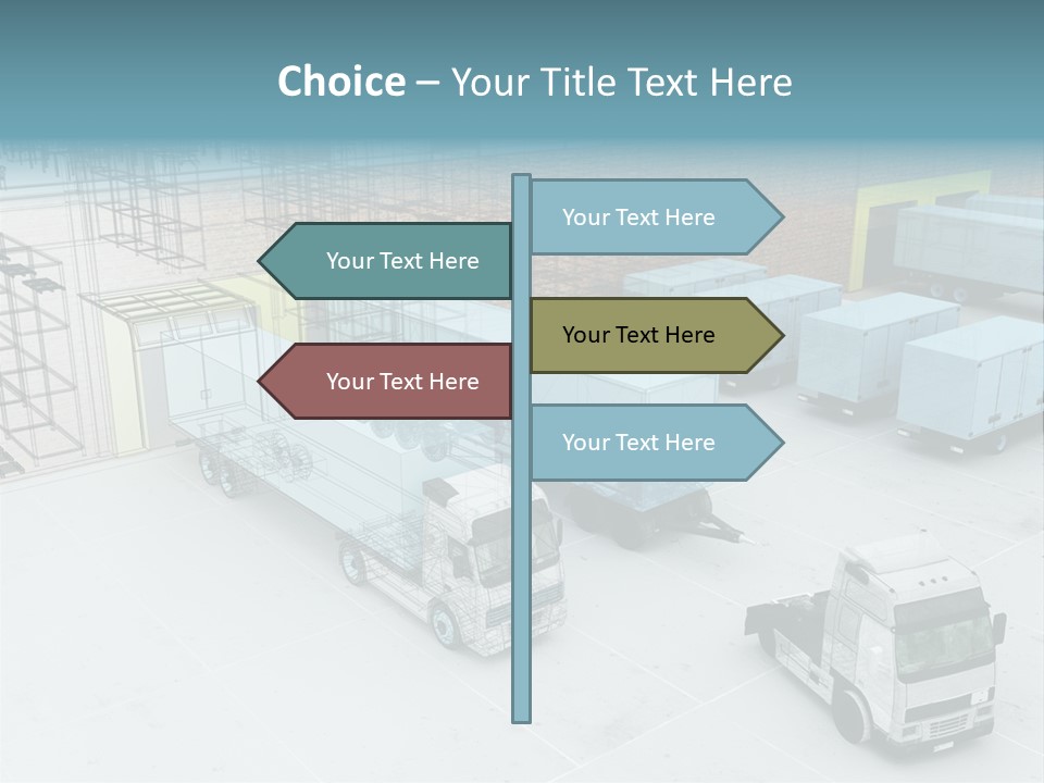 Project Shipment Design PowerPoint Template
